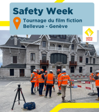 Tournage à Genève pour Safety Week