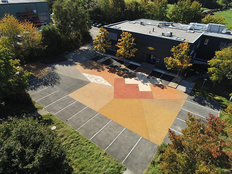 Nouveau bâtiment à Satigny