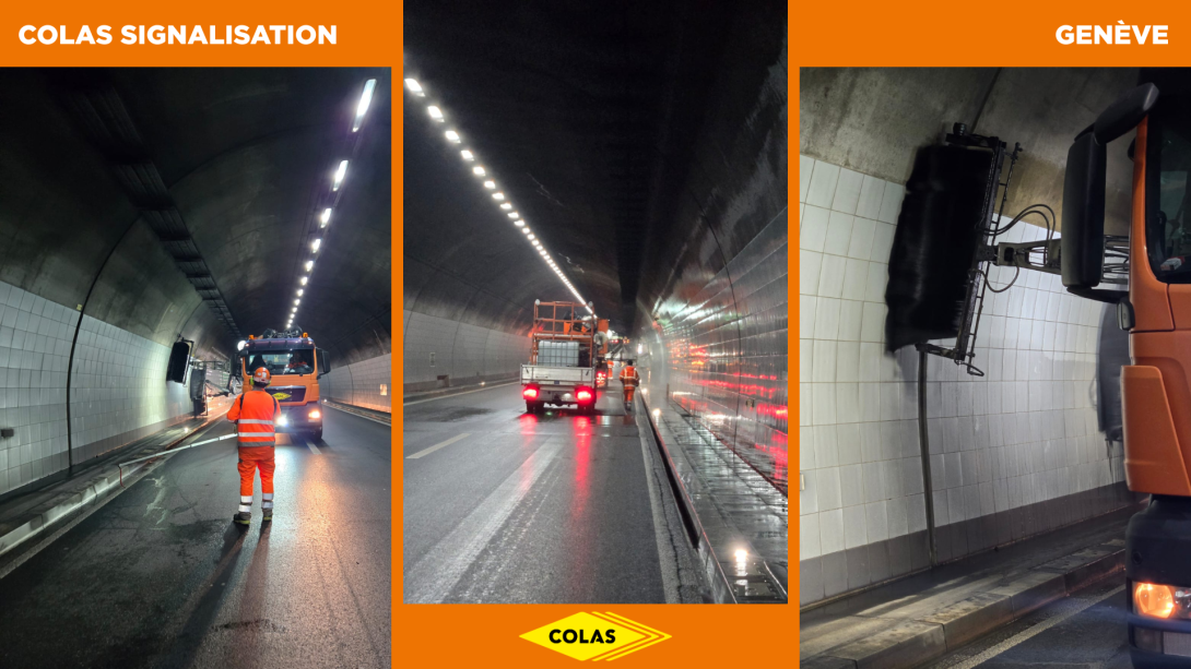 Lavage Tunnel - Colas Signalisation